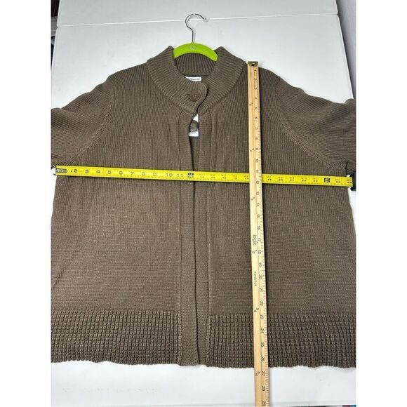 NWT Croft&Barrow Women’s Bohemian One Button Cardigan Size 2X - Picture 9 of 12